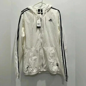 Adidas Essentials Lightweight ZipUp Windbreaker Jacket Men's Medium​​